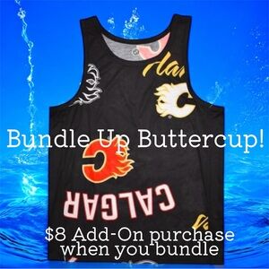 $8 Add-On 🆕Mens | Calgary Flames Graphic Tank Top